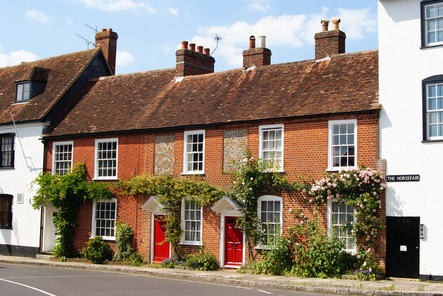 Houses in  The Horsefair, Romsey, Hampshire