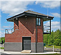 Building at Lemonroyd Lock, Aire & Calder Navigation