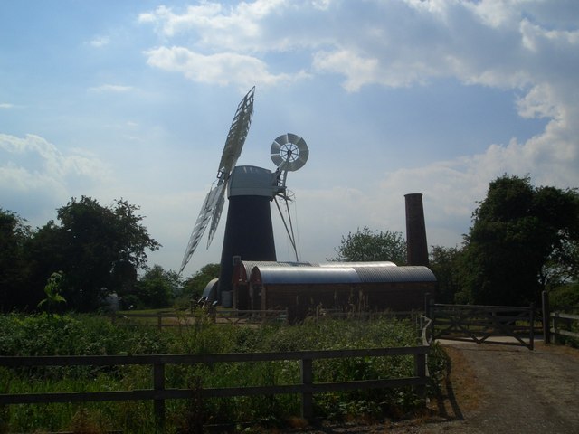 Polkey's Mill and steam pump house