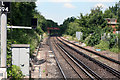 West Wickham:  Railway towards Eden Park