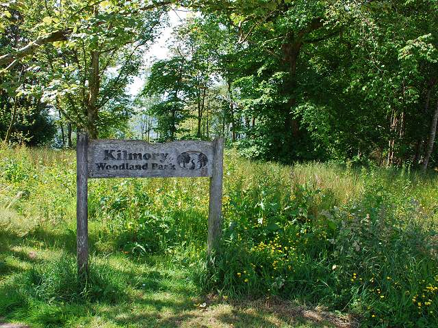 Entrance to Kilmory Woodland Park