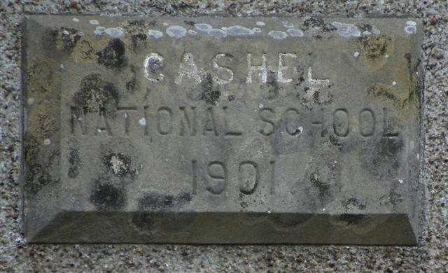 Plaque, Cashel National School