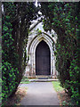 TQ7230 : Entrance to St Augustine's of Canterbury's Church, Flimwell by Oast House Archive
