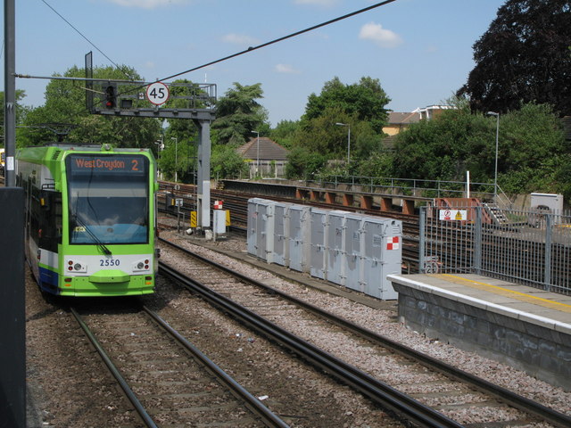 Tram near Beckenham Junction Station © Mike Quinn cc-by-sa/2.0 ...