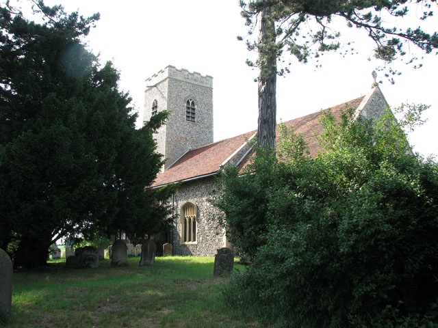 St Michael's church in Cookley