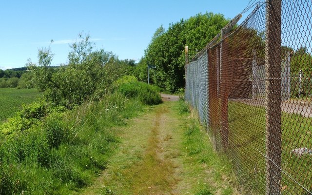 Footpath beside the River Leven