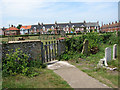 Terraced cottages in Field Stile Road, Southwold