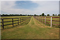 Mown strip between paddocks