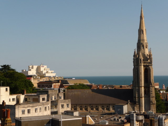 Bournemouth: St. Peters and the Premier Inn