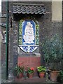 The church of Saint Alban The Martyr, Brooke Street, EC1 - effigy