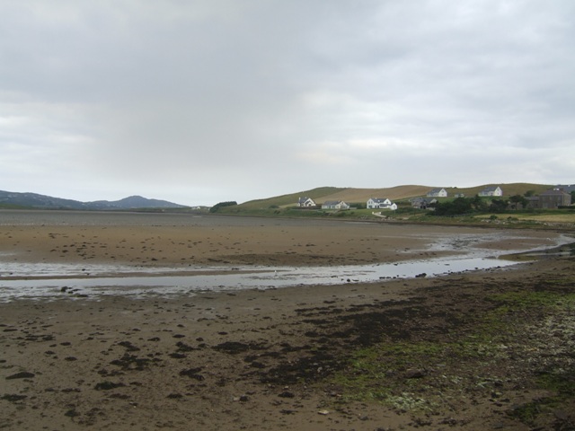 Low tide in the bay at Carrigart