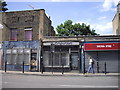 Old shops in Commercial Road, London E14