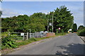 Where the Gloucestershire Way (footpath) crosses Sandhurst Road