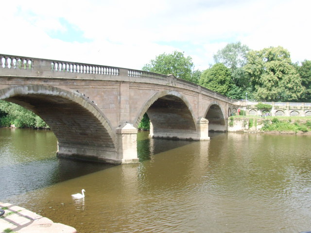 Bewdley Bridge over the River Severn