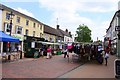 The street market in Bicester