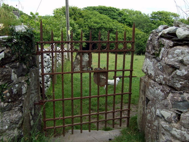 Llanllawer churchyard gate © Natasha Ceridwen de Chroustchoff cc-by-sa ...