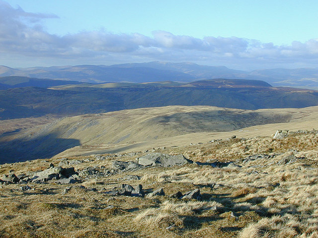 Northern view from Pen Pumlumon Arwystli
