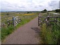 Railway path at Halton Lea Gate