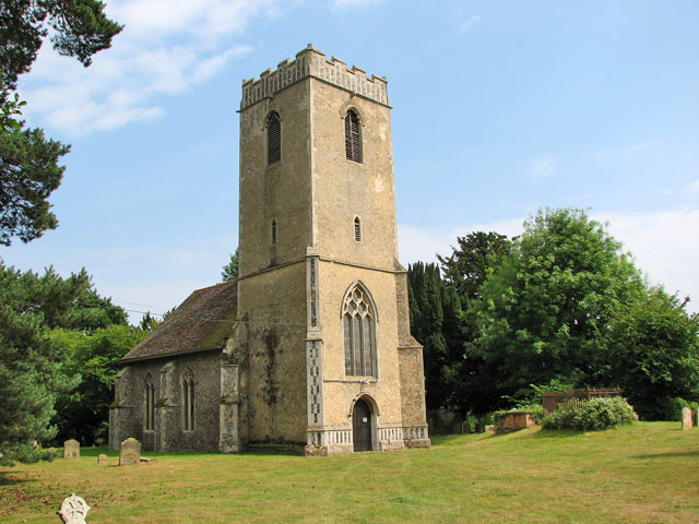 St Andrew's church - the old church in Melton