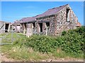 Derelict farm buildings near Cae Newydd