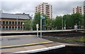 The end of the platform, Norwood Junction Station