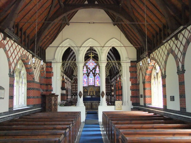 Interior of the Church of St John the... © PAUL FARMER :: Geograph ...