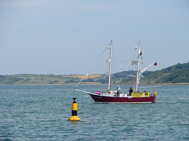 West Cardinal Buoy at mouth of Newtown Creek