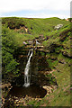 NY4589 : A waterfall on Black Burn by Walter Baxter