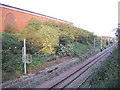 Railway line looking toward Hythe Station, Colchester