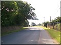 View southwards along Lon Rhos