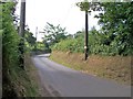 Bend in the road south of Cae