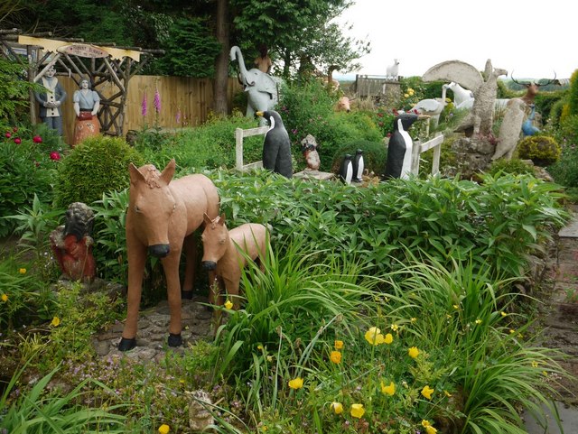 The Cement Menagerie, Branxton © Andrew Curtis :: Geograph Britain And 