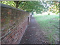 Wall by Horkstow Hall