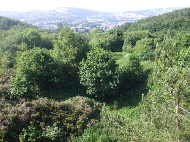 Disused quarry, Caerphilly Common