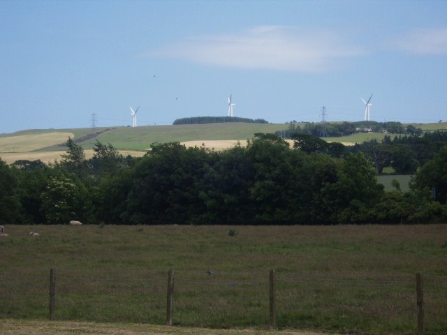 Garvock Hill Wind Farm Near Laurencekirk