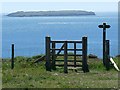 SM7607 : Gate onto the Pembrokeshire Coast Path by Robin Drayton