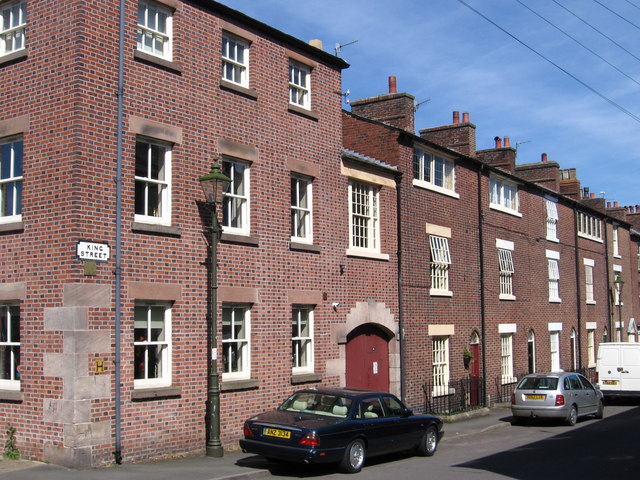 Leek - King Street © Dave Bevis cc-by-sa/2.0 :: Geograph Britain and ...