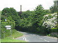 The monument on Nibley Knoll above the road junction at Southend