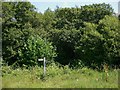 Signpost at Apsley Copse