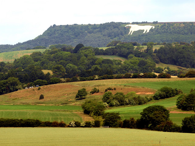 The White Horse of Kilburn from near Coxwold