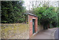 Electrical transformer shed, Wells Park Rd