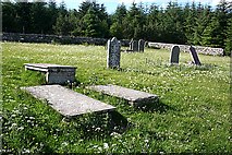 NJ2222 : Buiternach Cemetery by Anne Burgess
