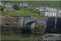 SN5780 : The Ystwyth bridge at Trefechan by Nigel Brown
