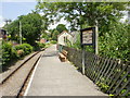 Old-style name sign, Lydney Town railway station