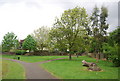 Path through Alexandra Recreation Ground