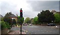 TQ3670 : Traffic light, Kent House Rd and Lennard Rd by N Chadwick