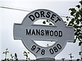 Sign detail, Manswood