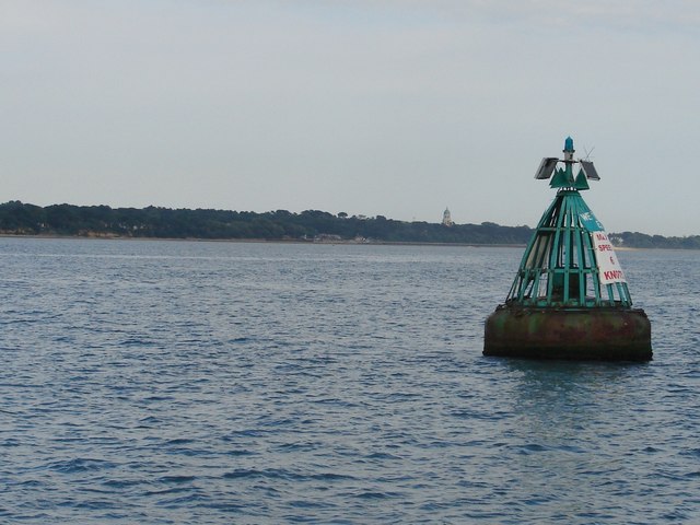 Weston Shelf starboard channel buoy