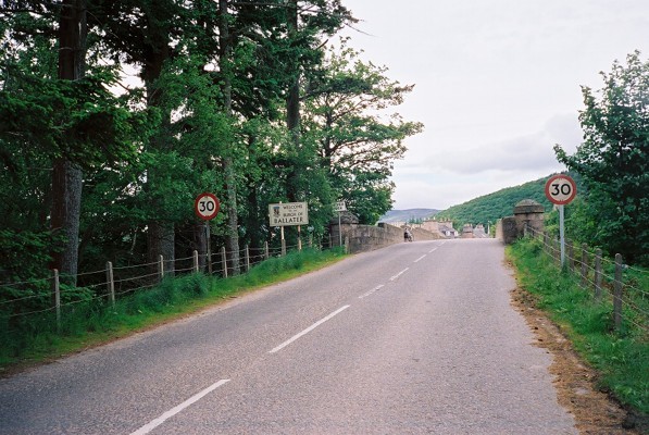 Road into Ballater