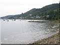 Jetty at the boatyard Tighnabruaich